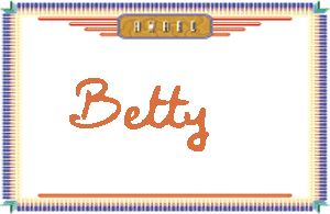 Betty的手写英文