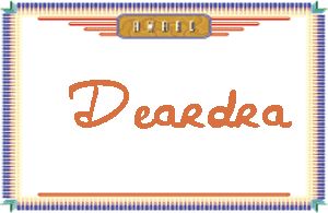 DeardraдӢ
