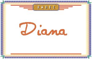 Diana的手写英文