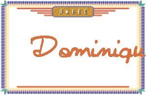DominiqueдӢ
