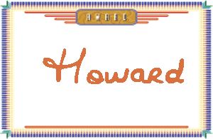 Howard的手写英文