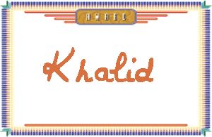 KhalidдӢ