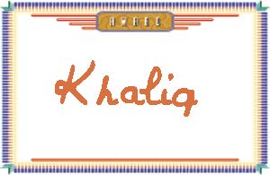 KhaliqдӢ