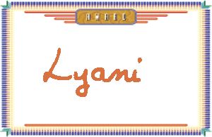 LyaniдӢ