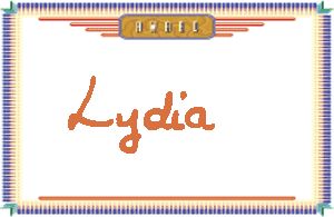 Lydia的手写英文