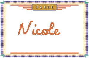 NicoleдӢ